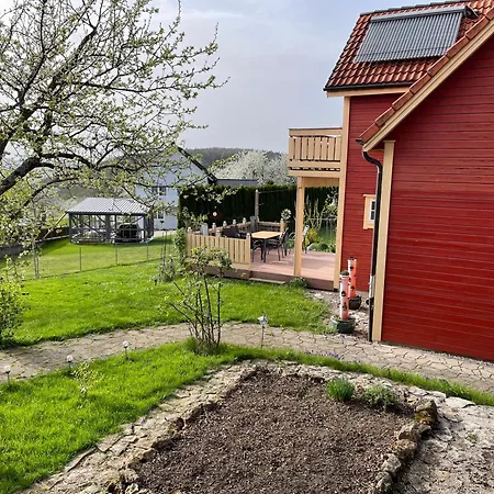 Holzferienhaus Holiday home Goessweinstein